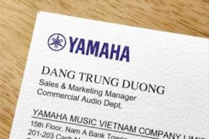 Danh thiếp Yamaha