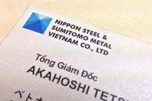 Danh thiếp Nippon Steel