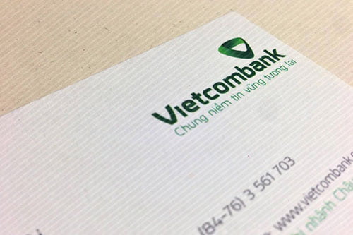 Danh thiếp Vietcombank