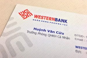 Danh thiếp Westernbank