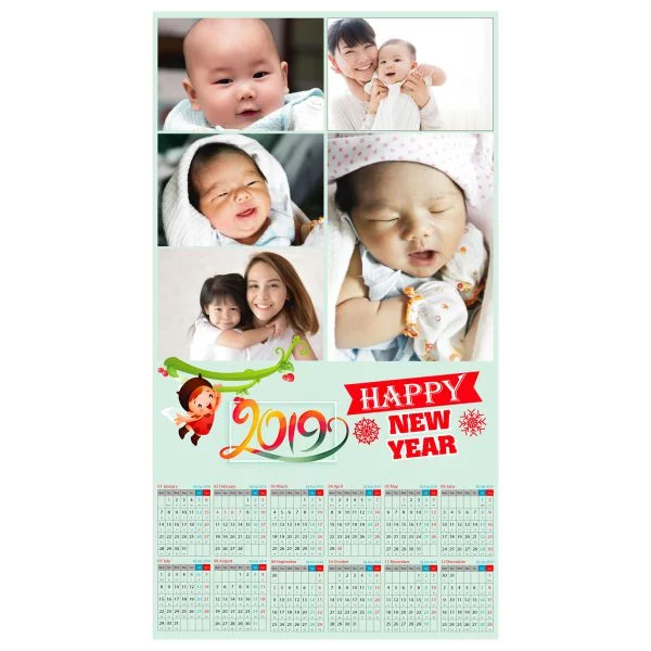 Lịch treo tường 1 tờ 32*60cm