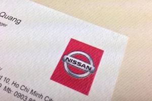 in Danh thiếp giấy mỹ thuật Nissan